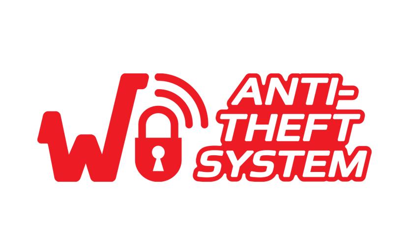Antitheft system logo